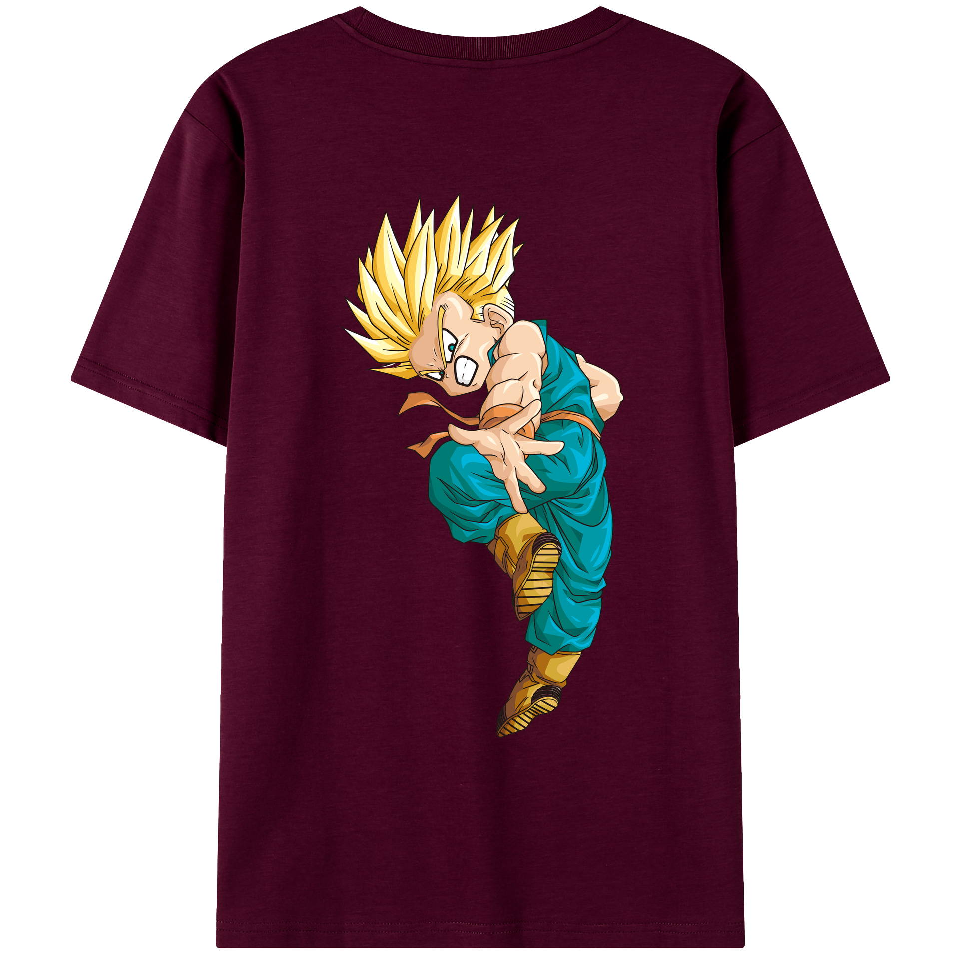 （画像用） ドラゴンボール DRAGON BALL レディース半袖Tシャツ(バックプリント)